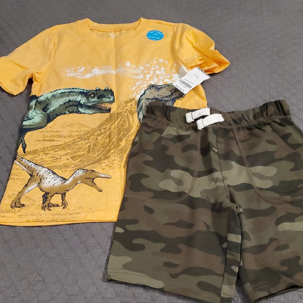 NWT Carter's Dinosaur Outfit